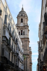 Obraz premium Cathedral de Malaga Andalucia