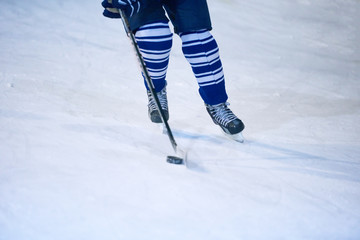 ice hockey player in action