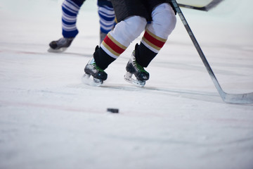 ice hockey player in action