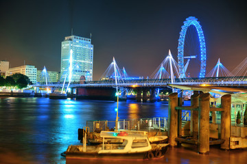 Thames River night