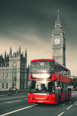 Obraz na płótnie Canvas Bus in London