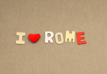 I love rome