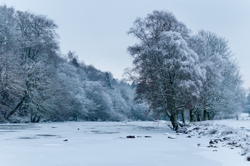 The river Dochart in Killin.