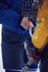 Naklejka premium ice hockey sport players