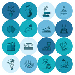 Business and Finance Icon Set