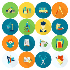 School and Education Icons