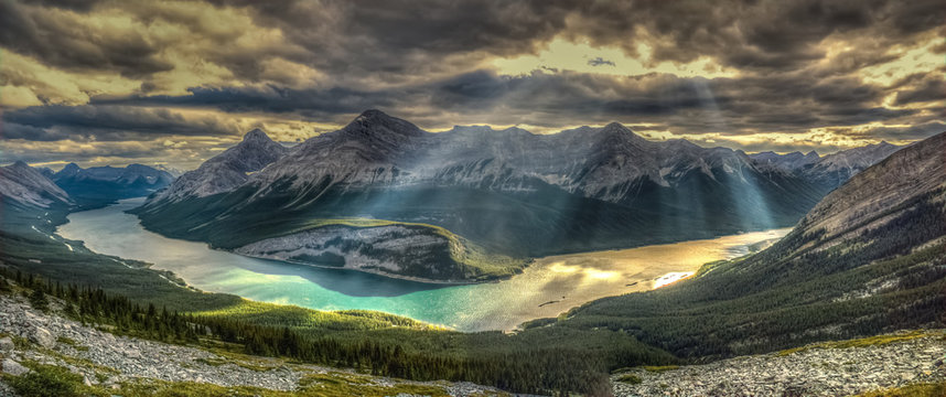 Spray Lake, Kanansakis