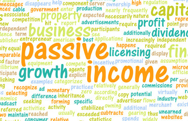 Fototapeta premium Passive Income