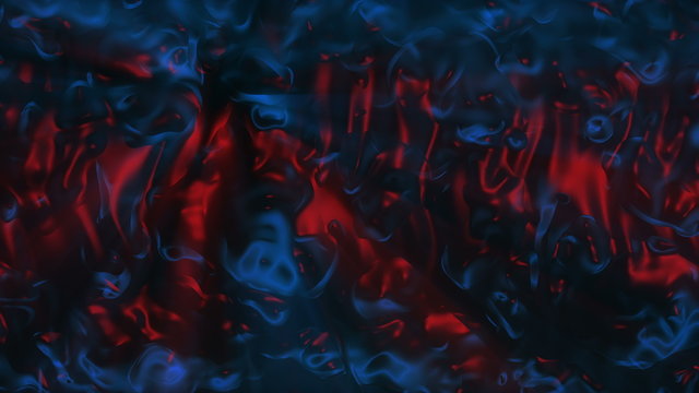Abstract 4K 3D animated illusion - seamlessly looped background