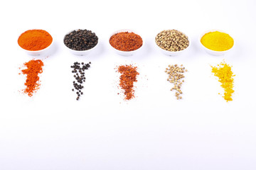 various spices