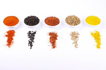 various spices
