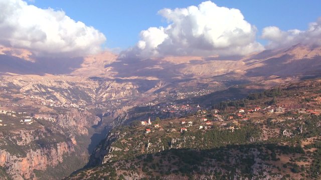 Christian churches dot the beautiful hills of Lebanon.