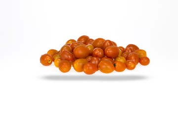 Pile Of Red Grape Tomatoes