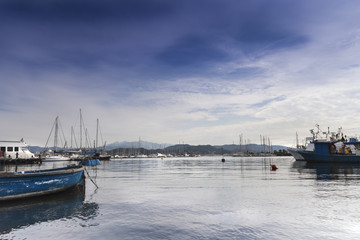 Fototapeta premium Morning harbor