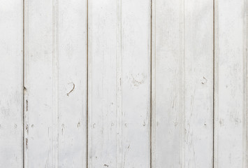 Holzwand Weiß Bretter Hintergrund im Country Style Leer