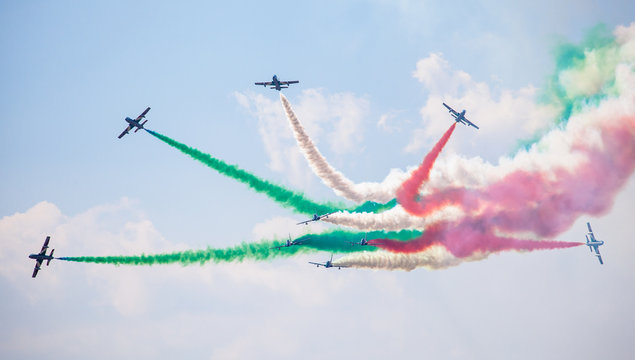Aerobatic group Frecce Tricolori