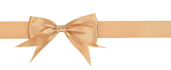 Beige ribbon