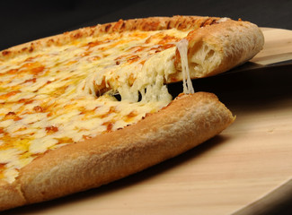 Traditional Italian cuisine - Pizza Quattro Formaggi
