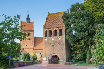 Fototapeta na wymiar St. Johannes church in Bad Zwischenahn