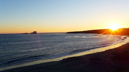 Sonnenuntergang über Big Sur