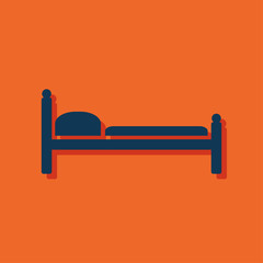 bed vector icon