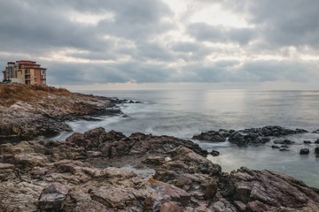 Рассвет на море