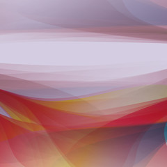 Vector abstract background, fantastic landscape.