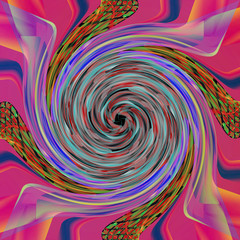 Fototapeta premium colorful green and orange abstarct background for design 