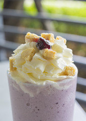 blueberry smoothie