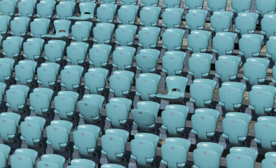 Fototapeta premium stadium seat