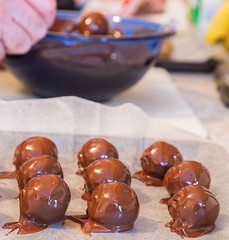 Peanut Butter Chocolate Balls