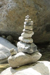 Empilement de pierres