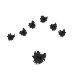 Bullet Holes icon illustration - A vector illustration of bullet holes from a gun from automatic weapon fire.