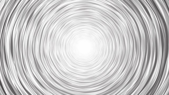 rotating black tornado hand drawing an endless loop