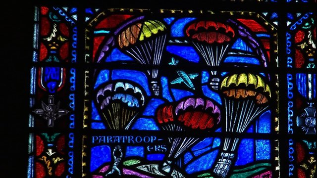 National Cathedral WW II stained glass