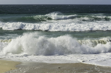 Fototapeta premium Fale i morskie fale