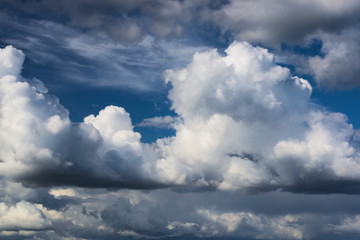 Fototapeta premium Chmury na niebie.