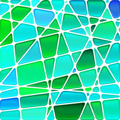 abstract vector stained-glass mosaic background