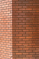 brick wall texture background material of industry construction