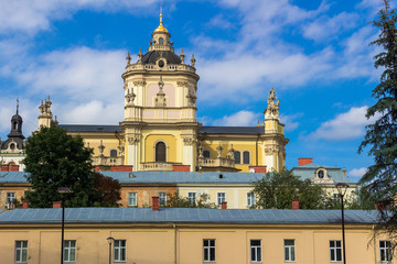 Obraz premium St. George's Cathedral in Lviv, Ukraine
