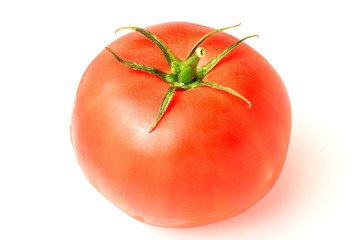 Tomato isolated on white background