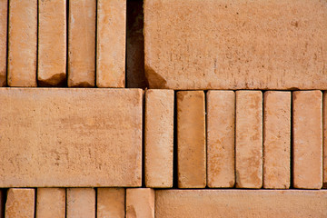 brick raw background