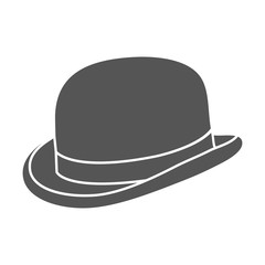 Bowler hat.