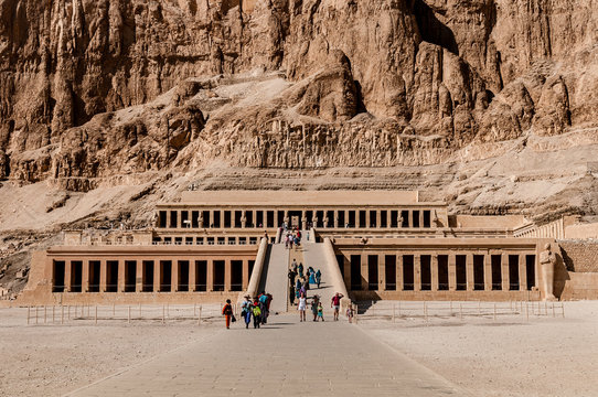 Mortuary temple of Queen Hatshepsut.