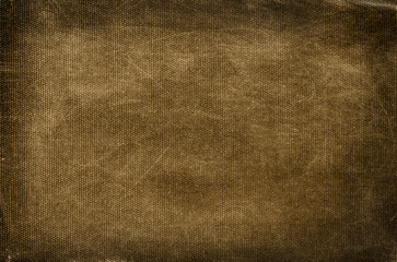 Old brown cotton background