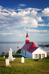 Obraz premium Tadoussac Chapel