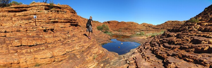 kings canyon, northern territory, australia