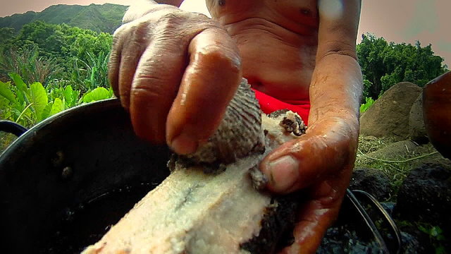 Tarot root is made by hand in Hawaii.