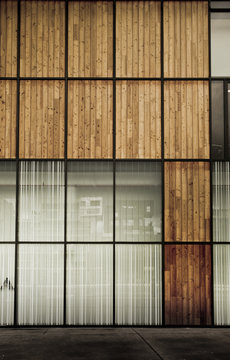 facade bois immeuble écologique énergie environnement construc