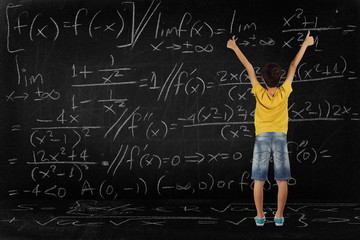 boy and maths